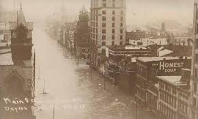 1913 Great Flood - Downtown Dayton
